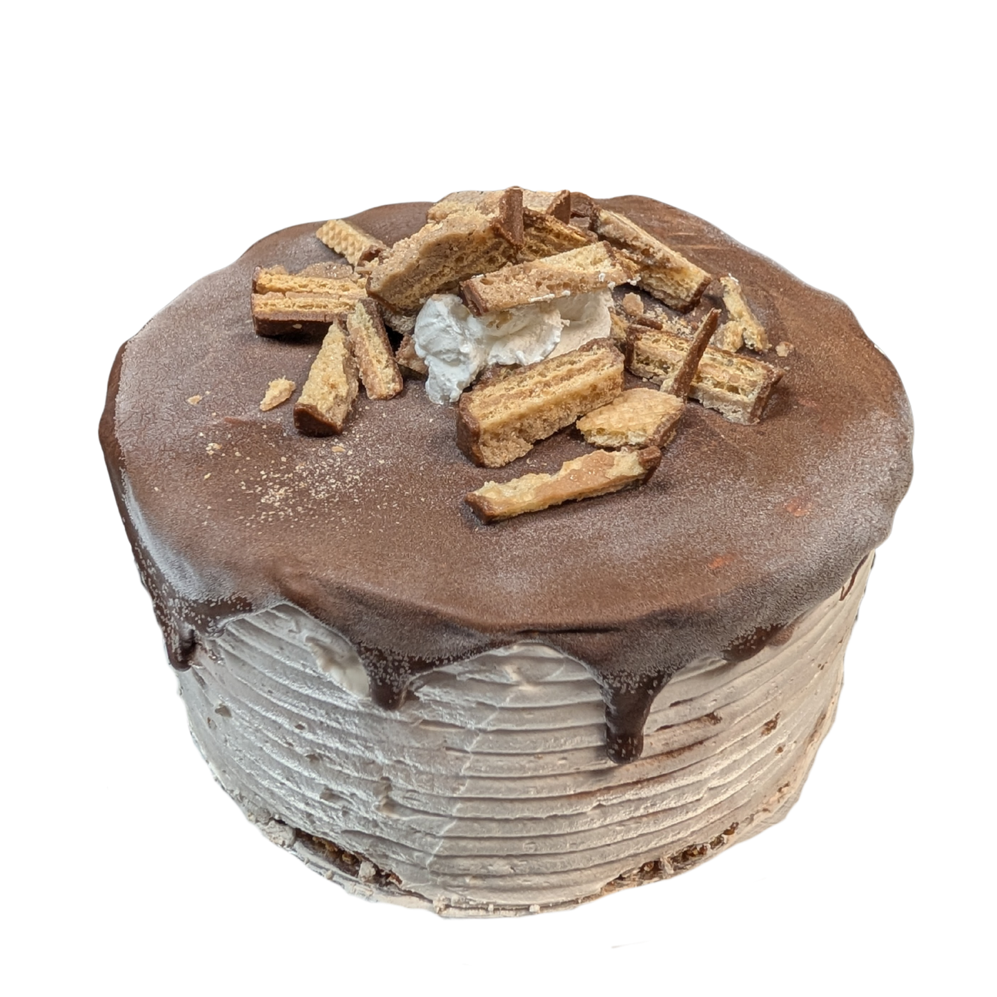 Coffee Crisp Ice Cream Cake
