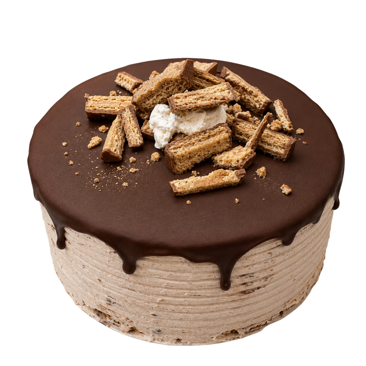 Gâteau à la crème glacée aux Coffee Crisp