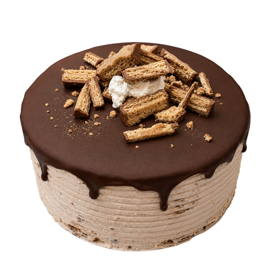 Gâteau à la crème glacée aux Coffee Crisp