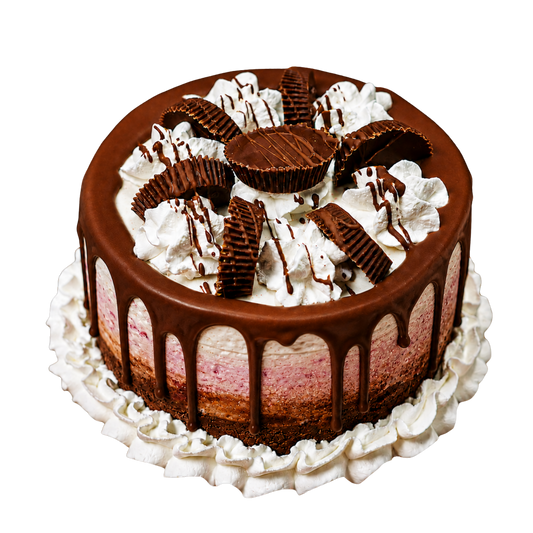 Gâteau à la crème glacée aux Reese et Fraises