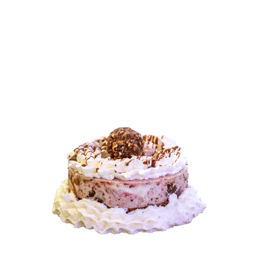 Mini gâteau aux Ferrero Rocher et fraises